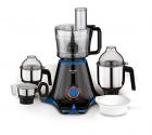 Preethi Zion MG-227 750-Watt Mixer Grinder with 4 Jars (Black)