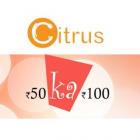 50 Ka 100- Exclusive Citrus Pay Offer