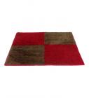 Elysia Red N Choco Yarn Dyed Polyester Mat