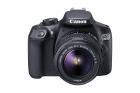Canon EOS 1300D 18MP Digital SLR Camera (Black) with 18-55mm ISII Lens, 16GB Card and Carry Case