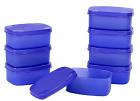 Signoraware Cute Container Set, 100ml, Set of 8, Deep Violet