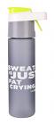 Fitkit Premium Sprayer Bottle Shaker (Grey/Green)