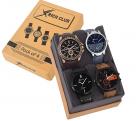 Rich Club Pack of 4 Multicolour Analog Analog Watch for Men and Boys