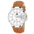 Espoir Analog White Dial Men