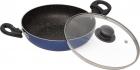 Flipkart SmartBuy Splatter Finish Kadhai 2.2 L with Lid  (Aluminium)