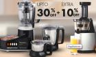 Upto 30% off + Extra 10% off on Juicer, Mixers & Grinders