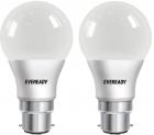 Eveready Base B22D 8-Watt LED Bulb (Pack of 2, Cool Day Light)
