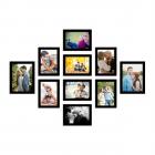 Art Street Photo Frame For Wall Set of 10 Black Picture Frames For Home Decoration , Wall Decor EcoSeries -Size -6x8,5x7 Inches