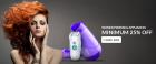 Minimum 25% off on Women personal appliances