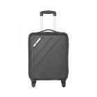 Safari Harbour 55 Cms Polycarbonate Black Cabin TSA Lock 4 wheels Hard Suitcase