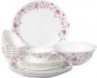 Cello Imperial Rose Fantasy Opalware Pack of 19 Dinner Set  (Opalware)