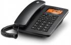 Motorola CT111I Corded Landline Phone with Answering Machine  (Black)