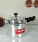 Prestige Popular Aluminium Pressure Cooker, 3 Litres