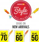 Super style fest Flat 70-50% off ( 27th oct-8th Nov)