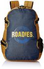 Roadies By The Vertical Defeater Polyester 31 Ltrs Mustard Yellow Laptop Backpack (8903496094046)