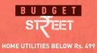 Home Utilities under Rs.499 with 10% cashback at Snapdeal Budget Street