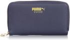 Puma Suede East-West-Wallet peacoat Backpack  (Black, White)