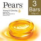 Pears Pure and Gentle Soap Bar, 125g (Pack of 3)