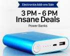 Insane Deals on Power Banks from 3 PM - 6 PM