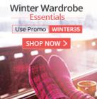 Extra 35% off on Winter Essestials