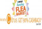 Pay via Citrus Wallet & get 90% cashback in Sunday Flea Market Sale