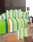 WI International Cotton Striped Diwan Set