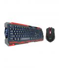 Dragon War X Q2 Keyboard and Mouse Combo - Red and Black