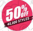 FASHION SALE Flat 50% off