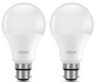 Luminous Shine Eco Base B22 7-Watt LED Bulb (Pack of 2, Cool Day Light)