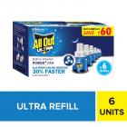 All Out Ultra refill pack of 6 (6 refills pack, 45ml each)