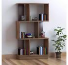 @Home by Nilkamal Checkers 3 Tier Book Shelf (Melamine Finish, Walnut)