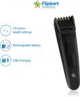 Flipkart SmartBuy ProCut Cordless USB Trimmer for Men  (Black)