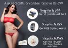 Assured Gifts on orders above Rs. 699
