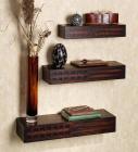 Metal Style Vintage Look Shelves