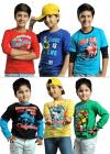 Pack Of 6 Cool Full Sleeve T-shirt By Eteenz