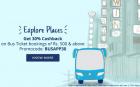 Get 40% CashBack On Bus Ticket Bookings Of RS.500 & Above