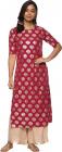 Billion Rang Nitya Printed Women Straight Kurta