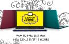 Laptop Carnival from 9 AM - 9 PM, 21st May