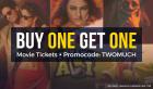 Buy 1 Movie Ticket & Get 100% Cashback On 2nd Ticket