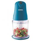 Borosil Chefdelite - 260W,500ML Single Blade Technology Chopper, Blue
