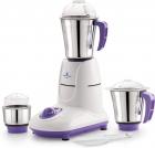 Kelvinator KMG 5535 550 Watt 3 Stainless Steel Jars 550 Juicer Mixer Grinder  (White, Purple, 3 Jars)