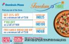 Dominos Pizza Freedom of Three Offers