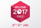 Snapdeal Welcome 2017 Sale [8th & 9th Jan]