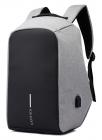 Fur Jaden 15 Ltrs Grey Anti Theft Waterproof Backpack