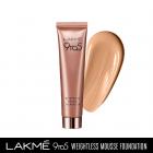 Lakme 9to5 Weightless Mousse Foundation, Natural Sand, 25 g