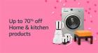 Upto 70% Off On Home & Kitchen Products
