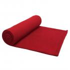 Story@Home Super Soft Plain Polar Fleece Double Blanket - Red
