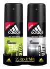Adidas Dynamic Pulse & Pure Game Deodorant Body Spray Combo (Pack of 2), 150ml