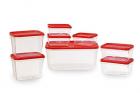 All Time Plastics Polka Container Set, Set of 8