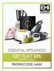 Kitchen Appliances Flat 50% off